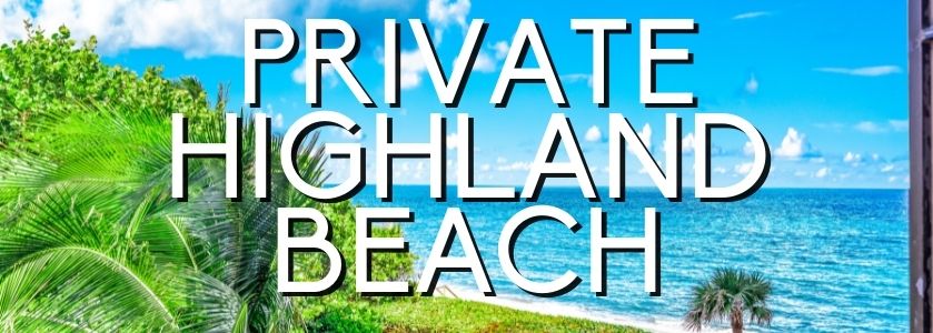 private highland beach condo 