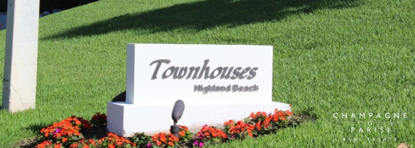 Townhouses of Highland Beach new