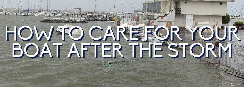 how to care for your boat after a hurricane