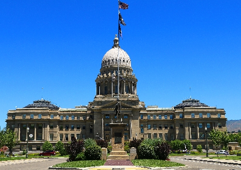 Idaho State Capitol Building – a historical landmark at the heart of downtown Boise