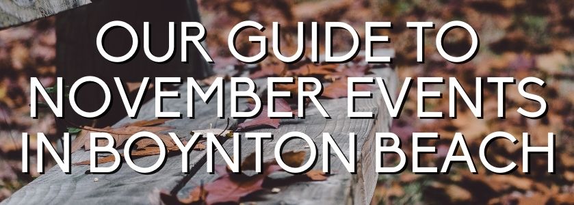 November Events in Boynton Beach
