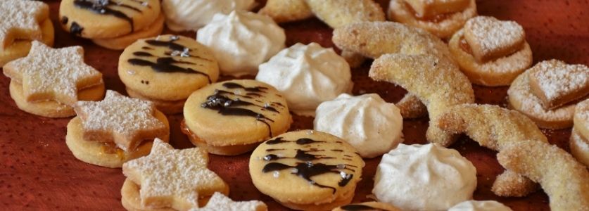 rich and diverse cookie platter