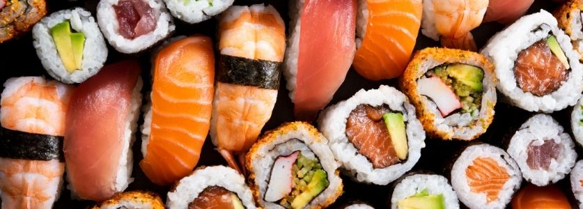 sushi platter