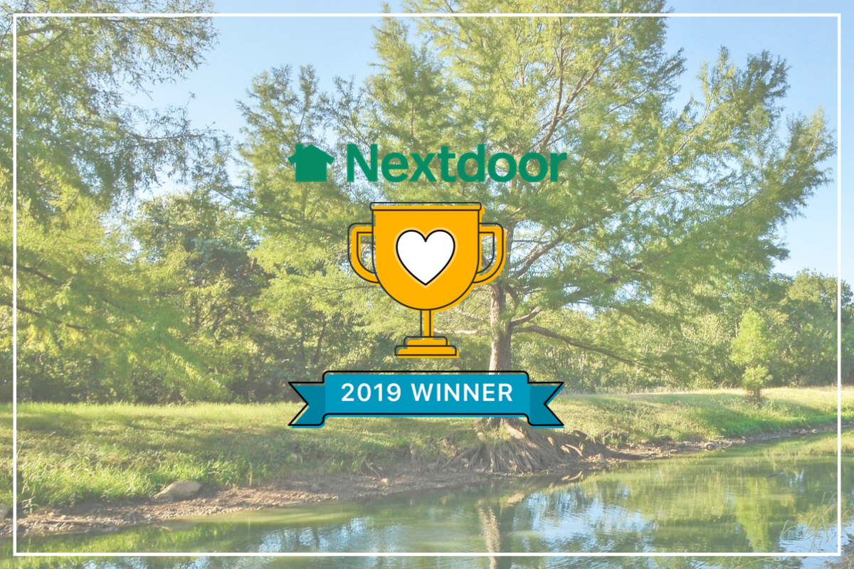 Nextdoor Neighborhood Winner! Thank you!