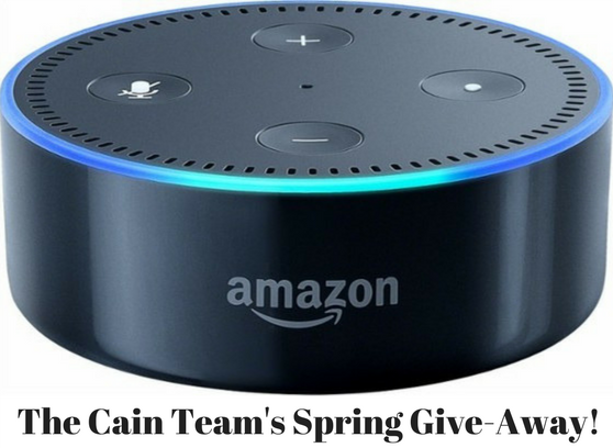 Cain Realty Group is giving away Amazon Echo Dots! Find out how to get one, free!