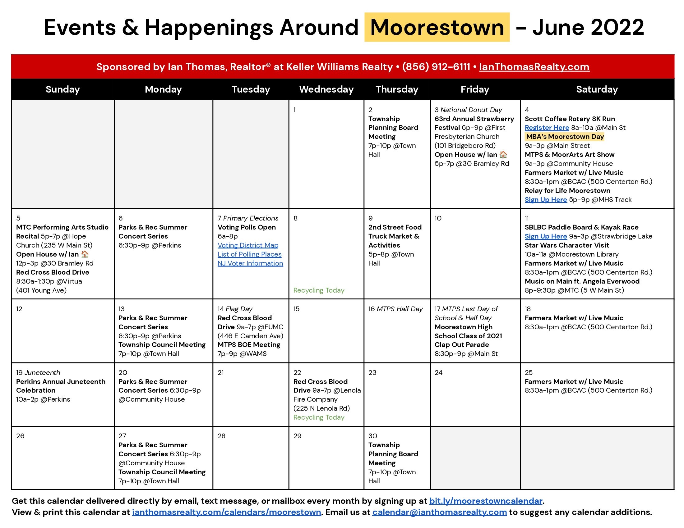 June 2022 Moorestown