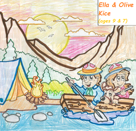 Coloring Contest Winner July-August Issue