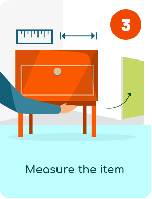 Measure the item