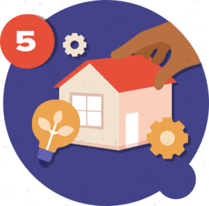Find ways to be more energy efficient
