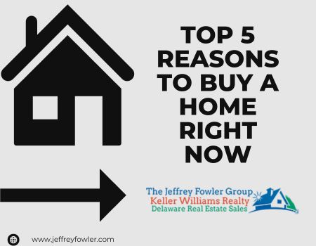 Top 5 Reasons to Buy a Home Right Now