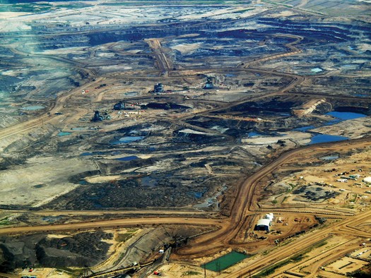 Alberta Oil Drill during Oil Crisis Alberta Tar Sands during Oil Crisis