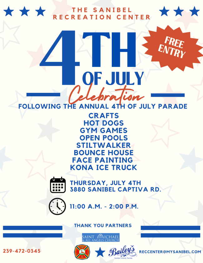 sanibel island july 4th