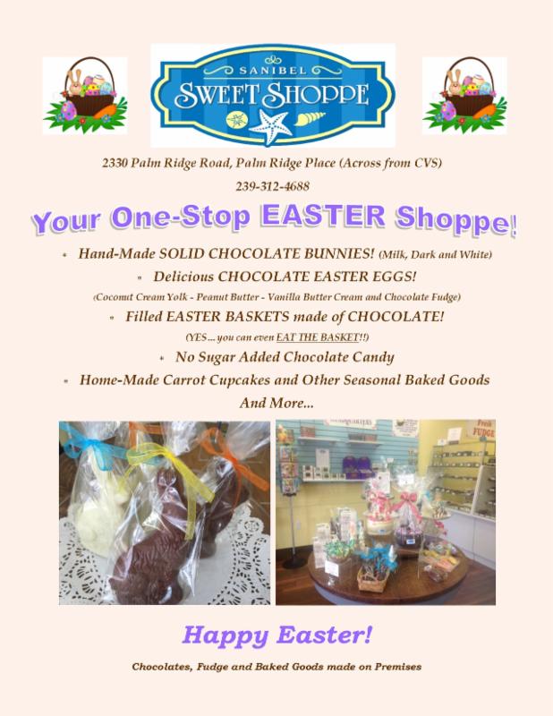 Sanibel Sweet Shoppe Easter