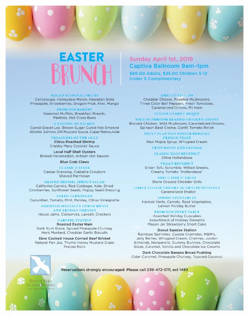 Easter on Sanibel & Captiva 2018