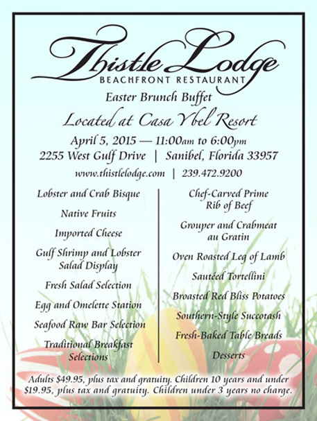 Thistle Lodge Easter