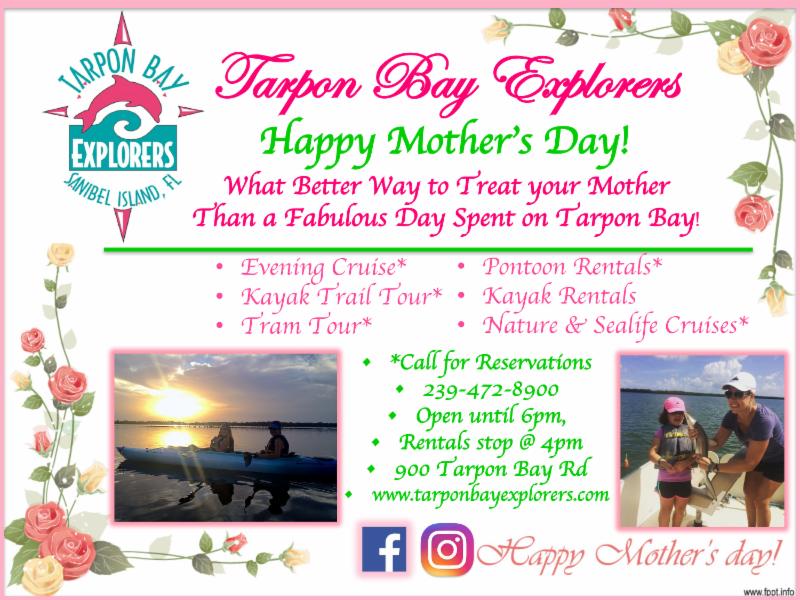 Tarpon Bay Explorers Mothers Day
