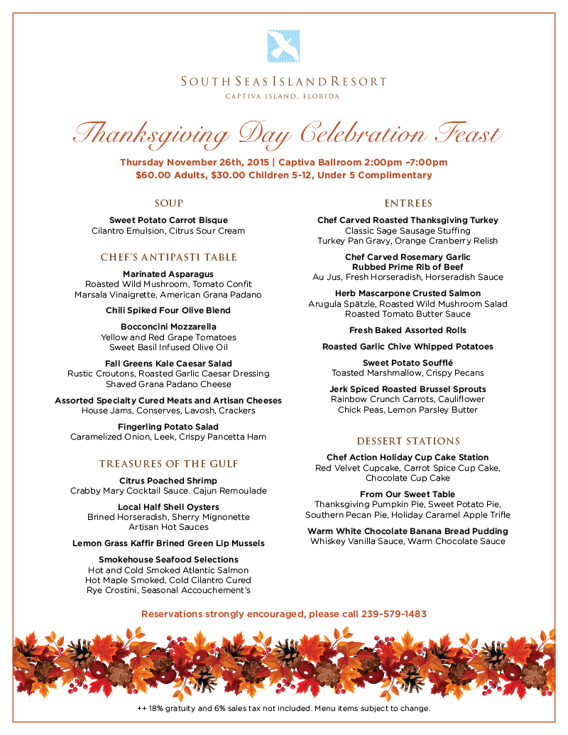 South Seas Thanksgiving