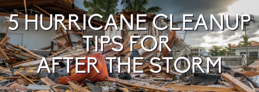 5 hurricane cleanup tips