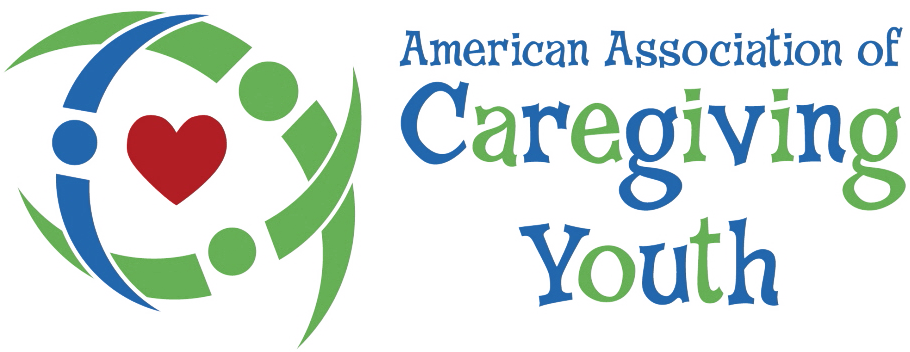 american association of caregiving youth | horizontal logo