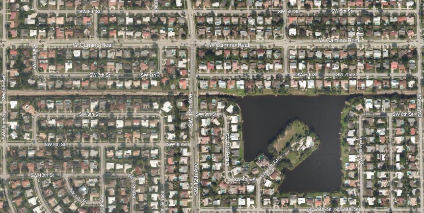 boca raton map neighborhoods