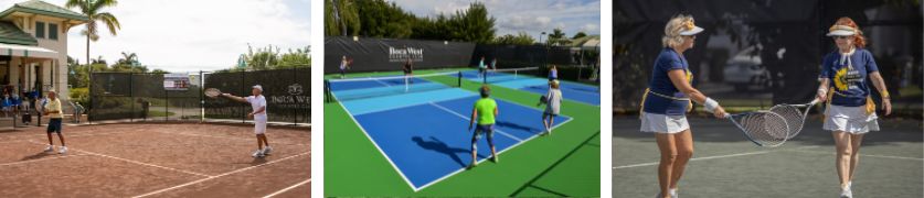 tennis and pickleball at boca west country club