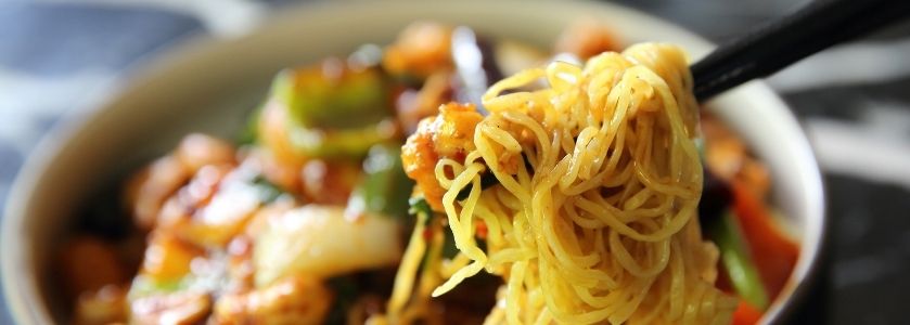 chinese food close up