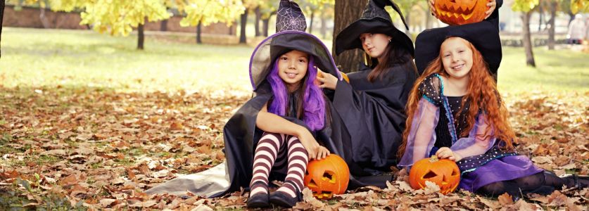 halloween in the garden
