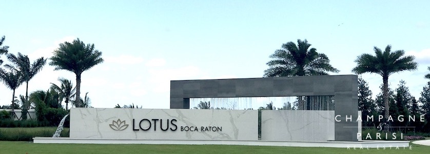 Lotus Entrance in Boca Raton, FL