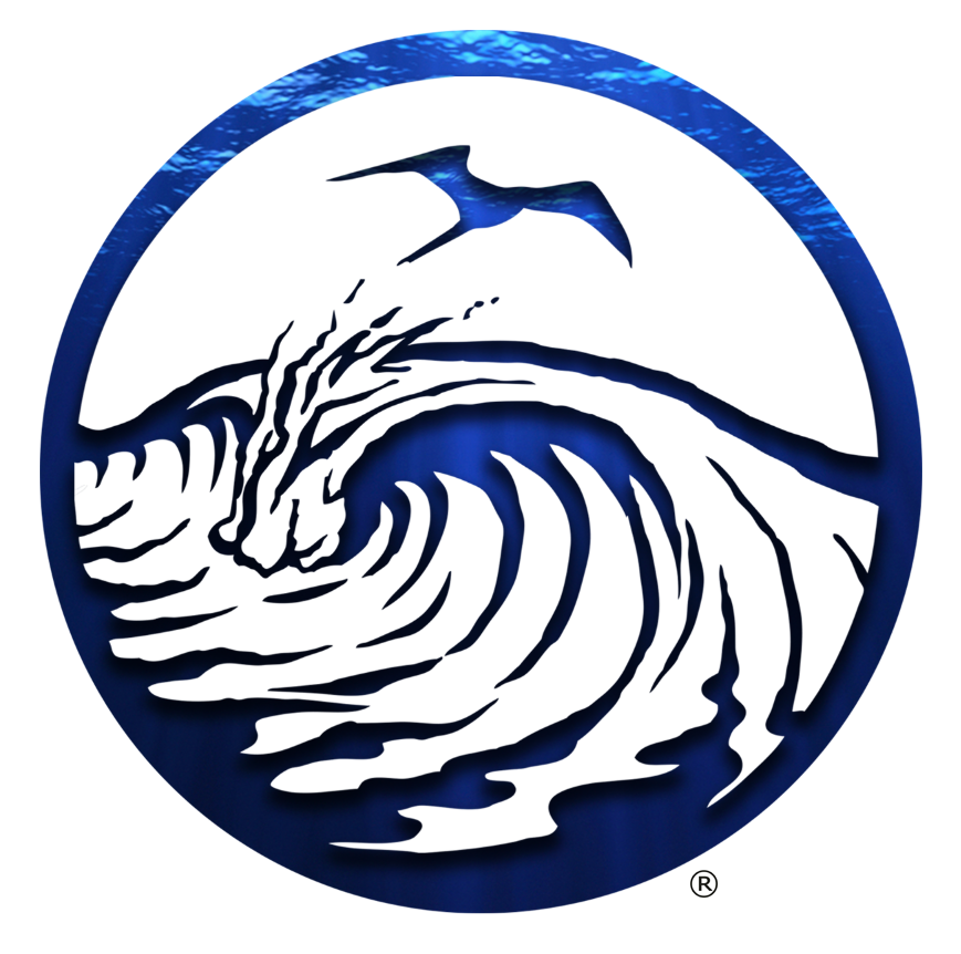 saltwater brewery ocean logo