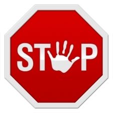 big red stop sign big red stop sign