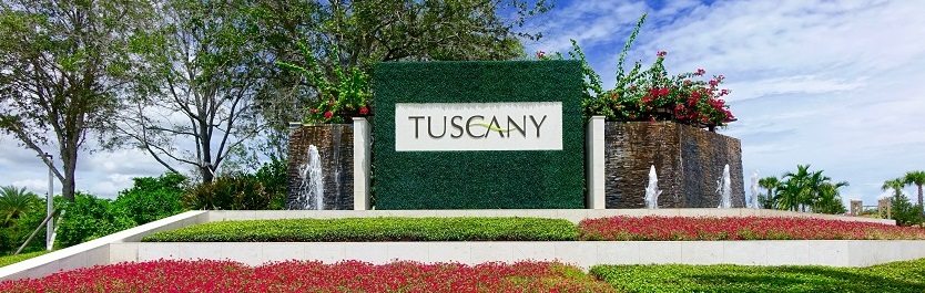 Tuscany Delray Entrance