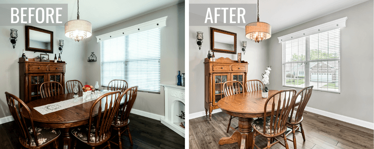 Professional Home Staging Before and After