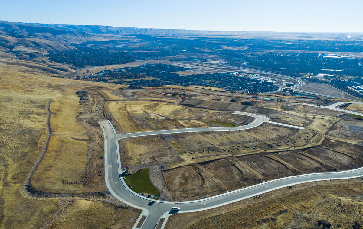 Boulder Point Subdivision Aerial Photo by Table Rock