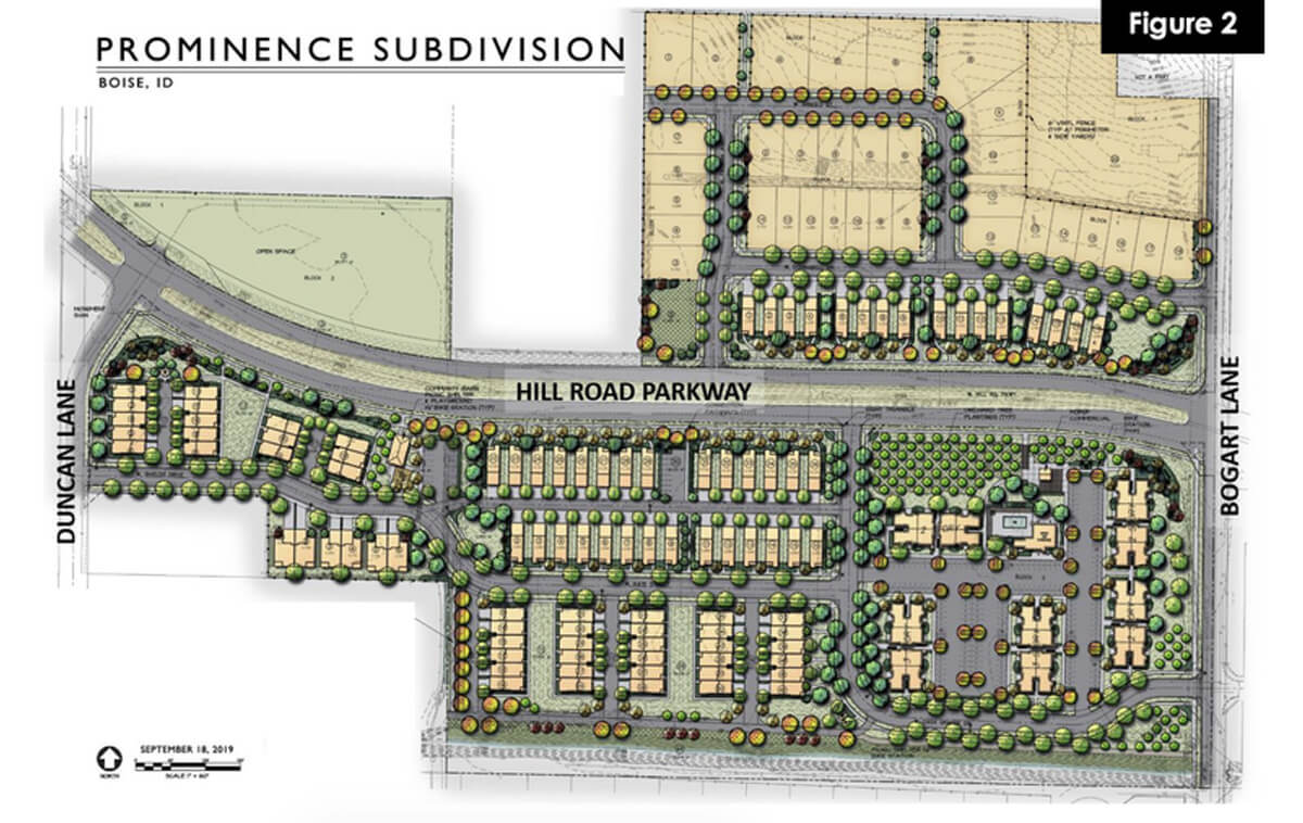 Prominence Subdivision Boise ID - Prominence Plat Map