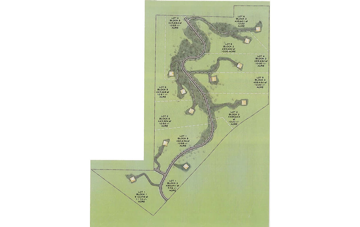 Shadow Valley Estates Plat Map