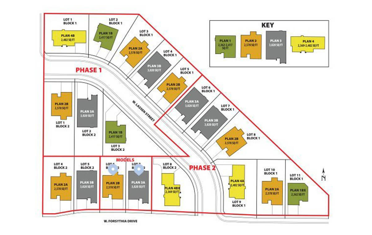 Forsythia Place Plat Map