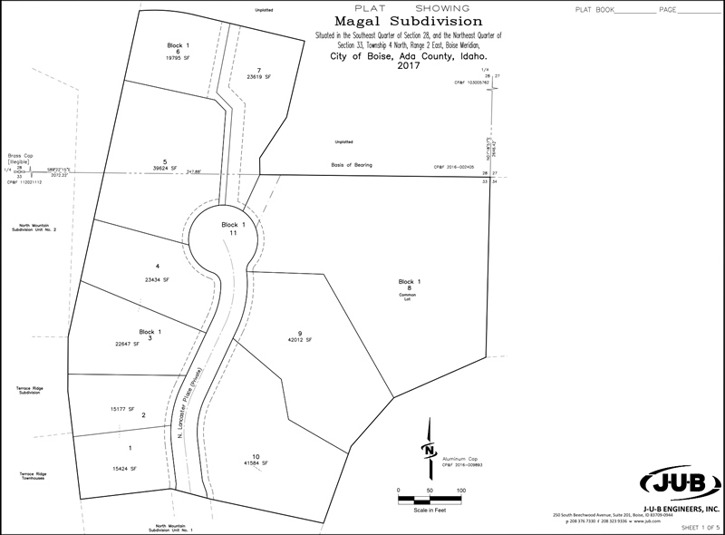 Magal Subdivision Profile Boise Idaho