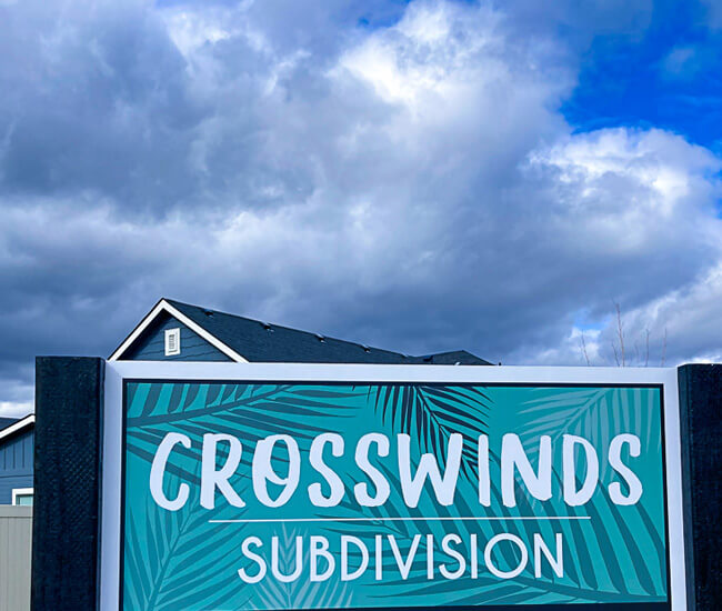 Crosswinds Subdivision
