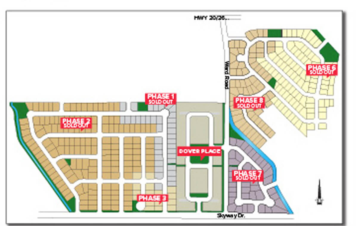 Delaware Park Plat Map 