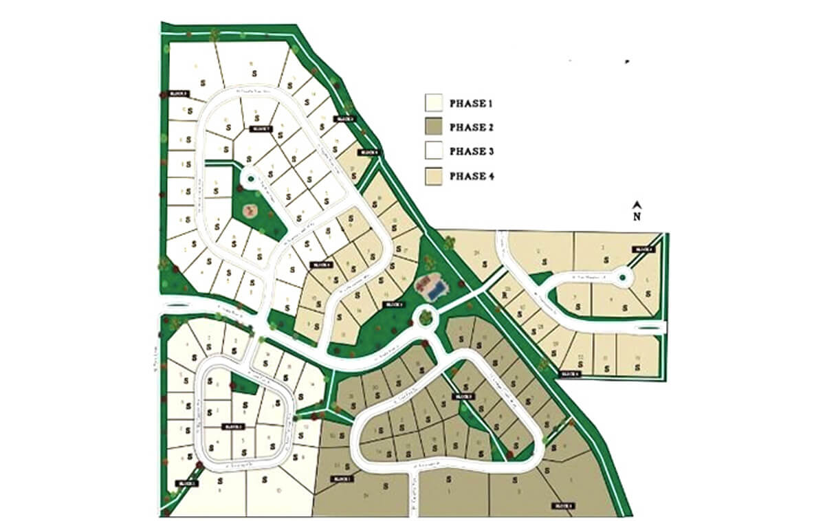 Henrys Fork Subdivision Plat Map