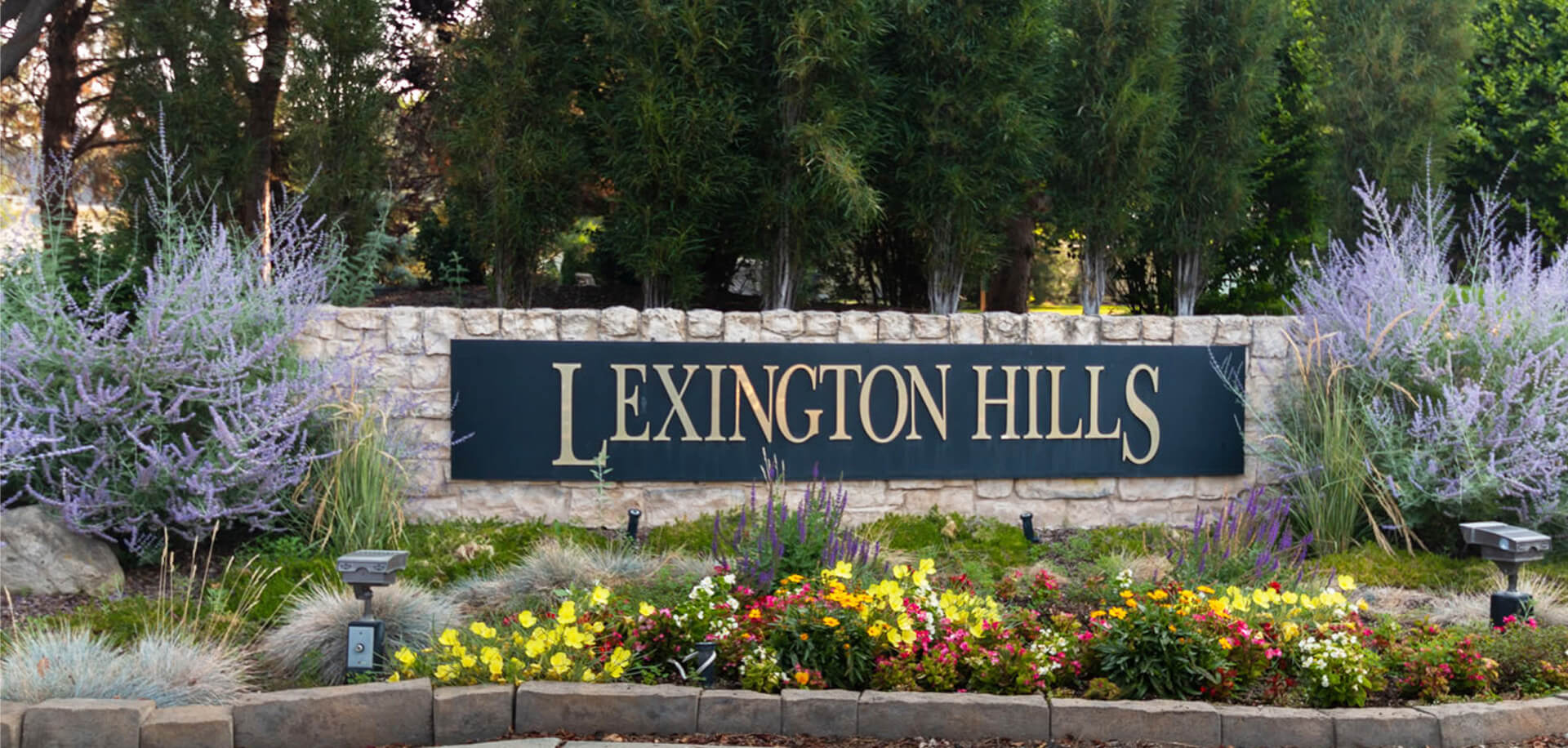 Lexington Hills Subdivision Eagle Idaho Community Entrance