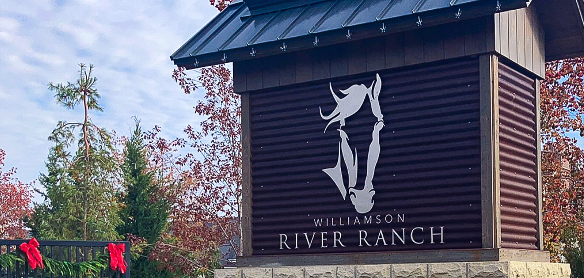 Williamson River Ranch Eagle ID entrance