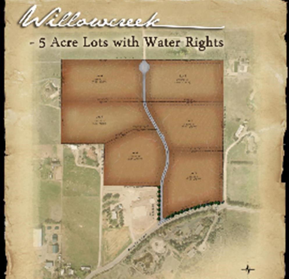 Willow Creek Subdivision Plat Map
