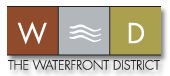 The Waterfront District community logo
