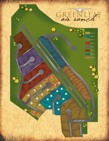 Greenleaf Air Ranch plat map