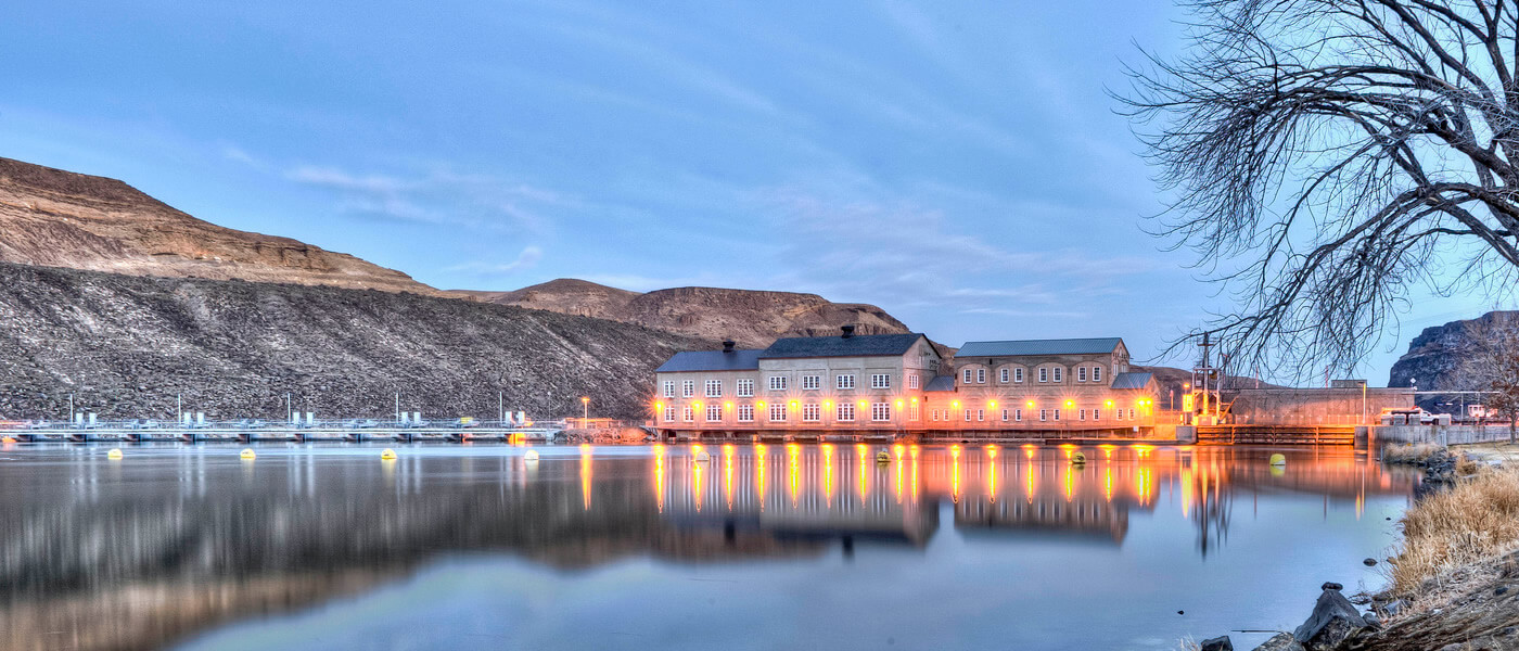Swan Falls Dam on Snake River