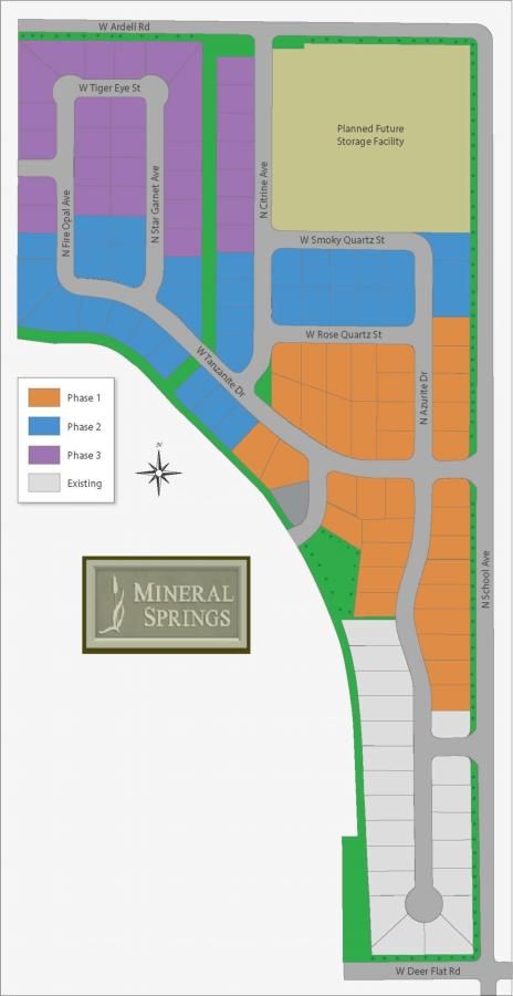 Mneral Springs Plat Map