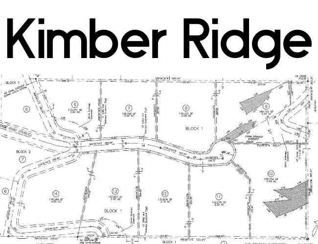 Kimber Ridge Subdivision