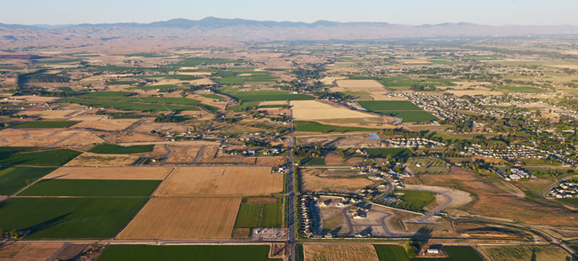 Middleton Idaho Aerial Photo
