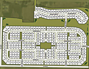 Waterford Subdivision Plat Map